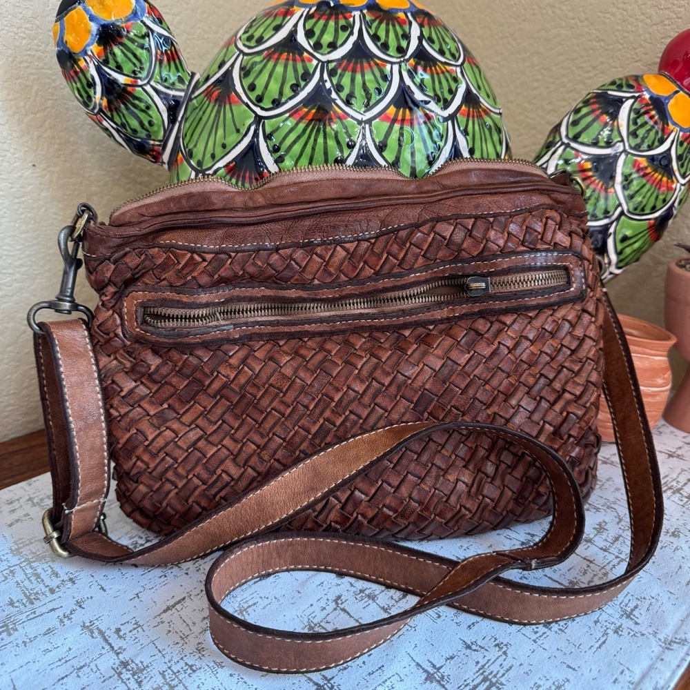 Langellotti Handwoven Crossbody Bag